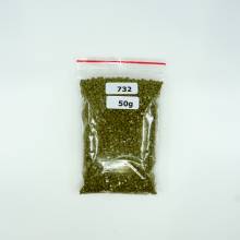 732, Olive Green, 1 Package (50 grams)
