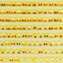 AB Stones, square, (Iridescent), 307, Lemon, 200 pieces