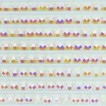 AB Steine, eckig, (Irisierend), 5200, Snow White, 200 Stück