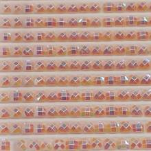 AB stones, square, (Irisizing), 819, Baby Pink Light, 200 pieces