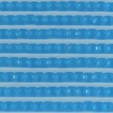 Neon-Stein eckig, hellblau, Tüte mit ca 500 Stück