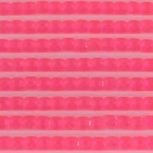 Neon stone, square, pink, bag of approx. 500 pieces