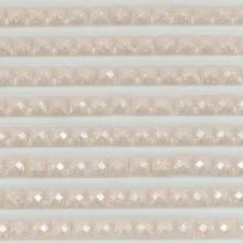 Feensteine, eckig, (glitzernd), 225, Shell Pink Ultra Very Light, 500 Stück