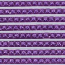 Feensteine, eckig, (glitzernd), 550, Violet Very Dark, 500 Stück
