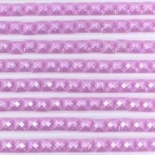 Fairy stones, square, (sparkling), 554, Violet Light, 500 pieces