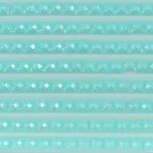 Fairy stones, square, (sparkling), 964, Seagreen Light, 500 pieces