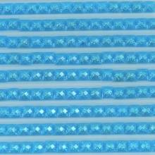 Fairy stones, square, (sparkling), 996, Electric Blue Medium, 500 pieces
