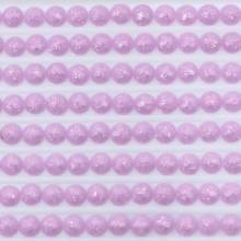 Fairy stones, round, (sparkling), 153, Lilac, 500 pieces