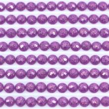 Fairy stones, round, (sparkling), 208, Lavender Very Dark, 500 pieces