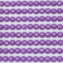 Fairy stones, round, (sparkling), 209, Lavender Dark, 500 pieces