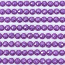 Fairy stones, round, (sparkling), 550, Violet Very Dark, 500 pieces