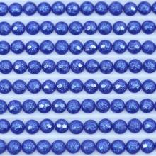 Fairy stones, round, (sparkling), 796, Royal Blue Dark, 500 pieces