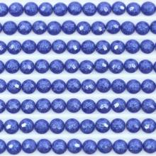 Fairy stones, round, (sparkling), 820, Royal Blue Very Dark, 500 pieces