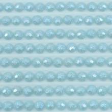 Fairy stones, round, (sparkling), 827, Blue Very Light, 500 pieces