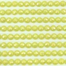 Fairy stones, round, (sparkling), 907, Parrot Green Light, 500 pieces