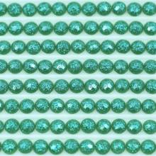 Fairy stones, round, (sparkling), 986, Forest Green Very Dark, 500 pieces