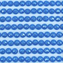 Fairy stones, round, (sparkling), 995, Electric Blue Dark, 500 pieces