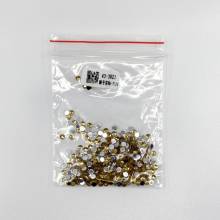 Strass-Stein rund, (rhinestone), 3821, Straw, 200 Stück