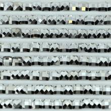 Stein eckig, Silber, 500 Stück