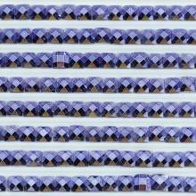 Metallic - Stone square, 155, Forget Me Not Blue, 500 pieces