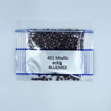 Metallic - Stone square, 451, Shell Gray Dark, 500 pieces