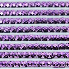 Metallic - Stone square, 550, Violet Very Dark, 500 pieces