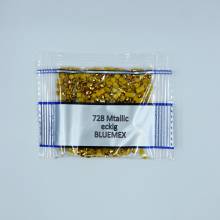 Metallic - Stone square, 728, Golden Yellow, 500 pieces
