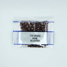 Metallic - Stone square, 779, Brown, 500 pieces