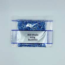 Metallic - Stein eckig, 809, Delft Blue, 500 Stück