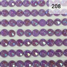 AB Stones, round, (Iridescent), 208, Levander Very Light, 200 pieces