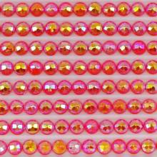 AB Stones, round, (Iridescent), 946, Burt Orange Medium, 200 pieces