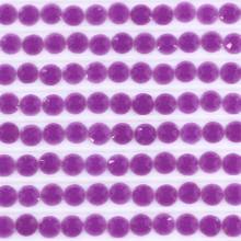 Neon stone round, purple, bag with approx. 500 pieces