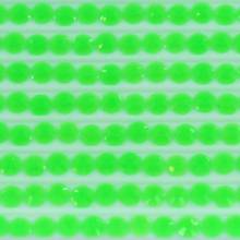 Neon-Stein rund, hellgrün, Tüte mit ca 500 Stück