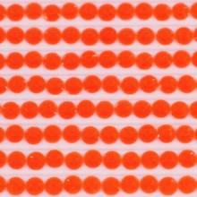 Neon stone round, red, bag with approx. 500 pieces