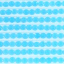 Neon stone round, light blue, bag with approx. 500 pieces