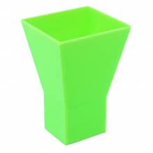 Trichter für 28er Sortierbox, grün, zum leichteren Einfüllen der Steine