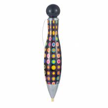 Pen for Diamond Painting, black with coloured dots, wax required