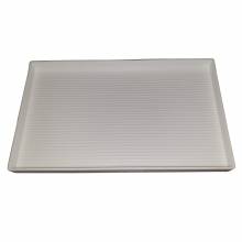 Very large tray for the stones, closed, white, 24x14cm