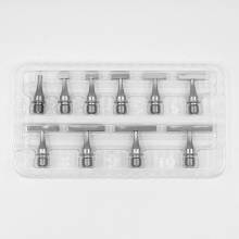 Aufsetzer-Set 1-10 Steine, mit Gewinde aus Edelstahl für Diamond-Painting-Stifte