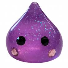 Dropsi, can be used as fridge magnet or small weight, purple
