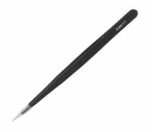 Tweezers for Diamond Painting, sturdy, black, pointed