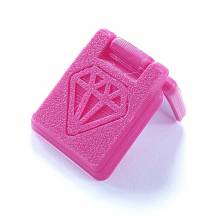 Powerbutton cover "magenta" Cover for LED PAD
