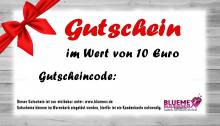 Geschenk-Gutschein über 10 Euro