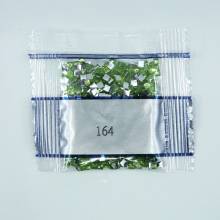 Rhinestone square, 164, Green Light, 500 pieces
