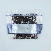 Rhinestone square, 315, Antique Mauve Medium, 500 pieces