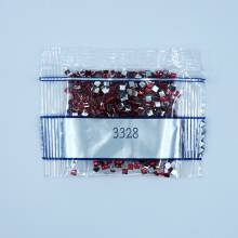 Strass-Stein eckig, (rhinestone), 3328, Salmon Dark, 500 Stück