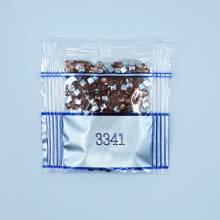 Strass-Stein eckig, (rhinestone), 3341, Apricot, 500 Stück