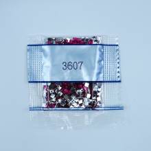 Rhinestone square, 3607, Plum Light, 500 pieces