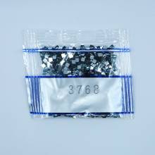 Rhinestone square, 3768, Gray Green Dark, 500 pieces