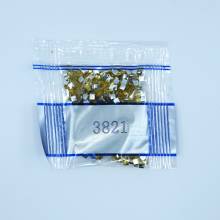 Strass-Stein eckig, (rhinestone), 3821, Straw, 500 Stück